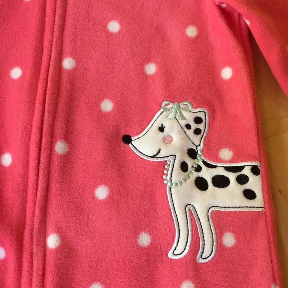 Little Me Fleece One Piece Pajamas 18M